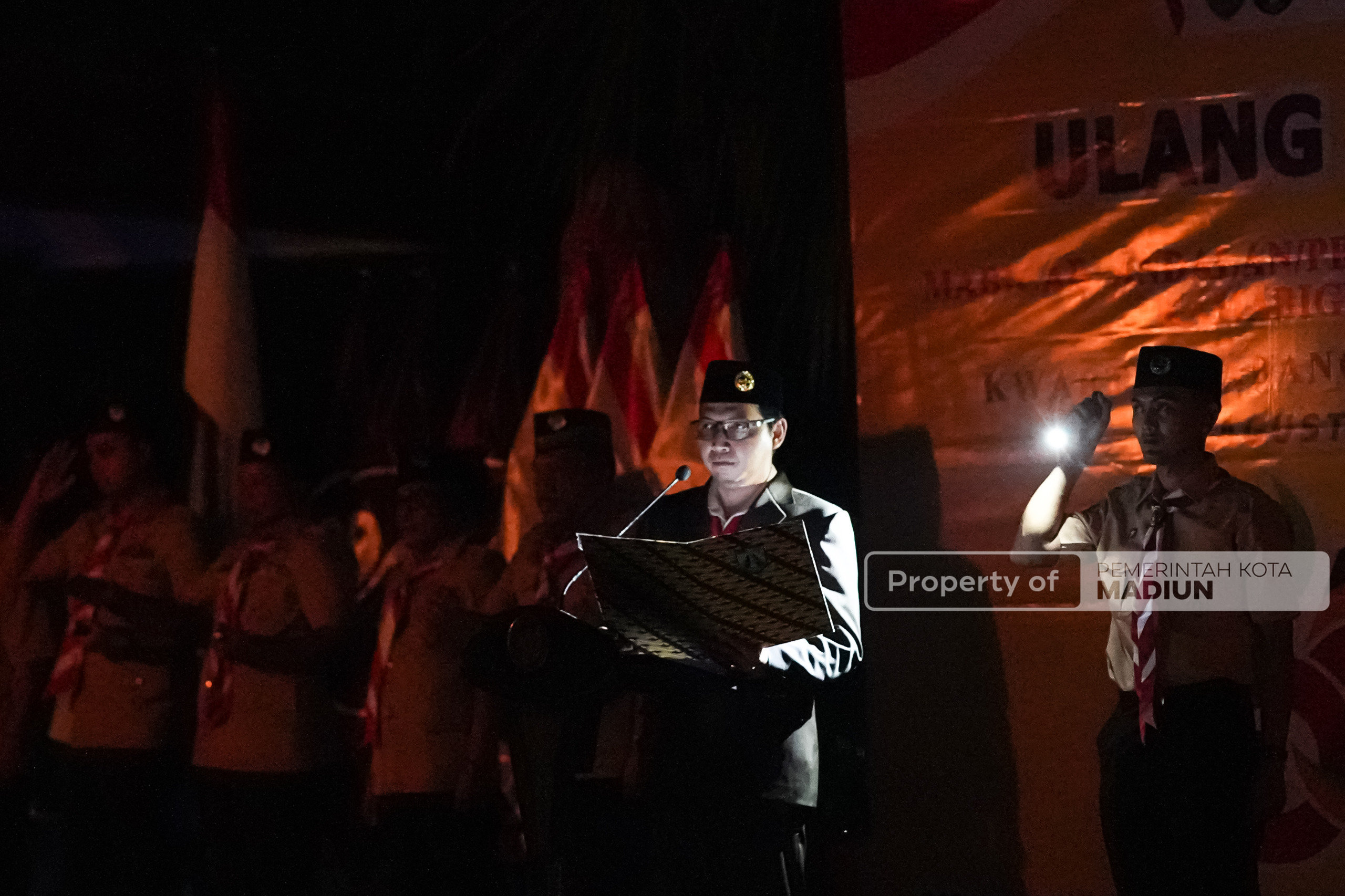 Ulang Janji Trisatya, Plt Wali Kota Madiun Ajak Anggota Pramuka Pegang Teguh Nilai Kepramukaan