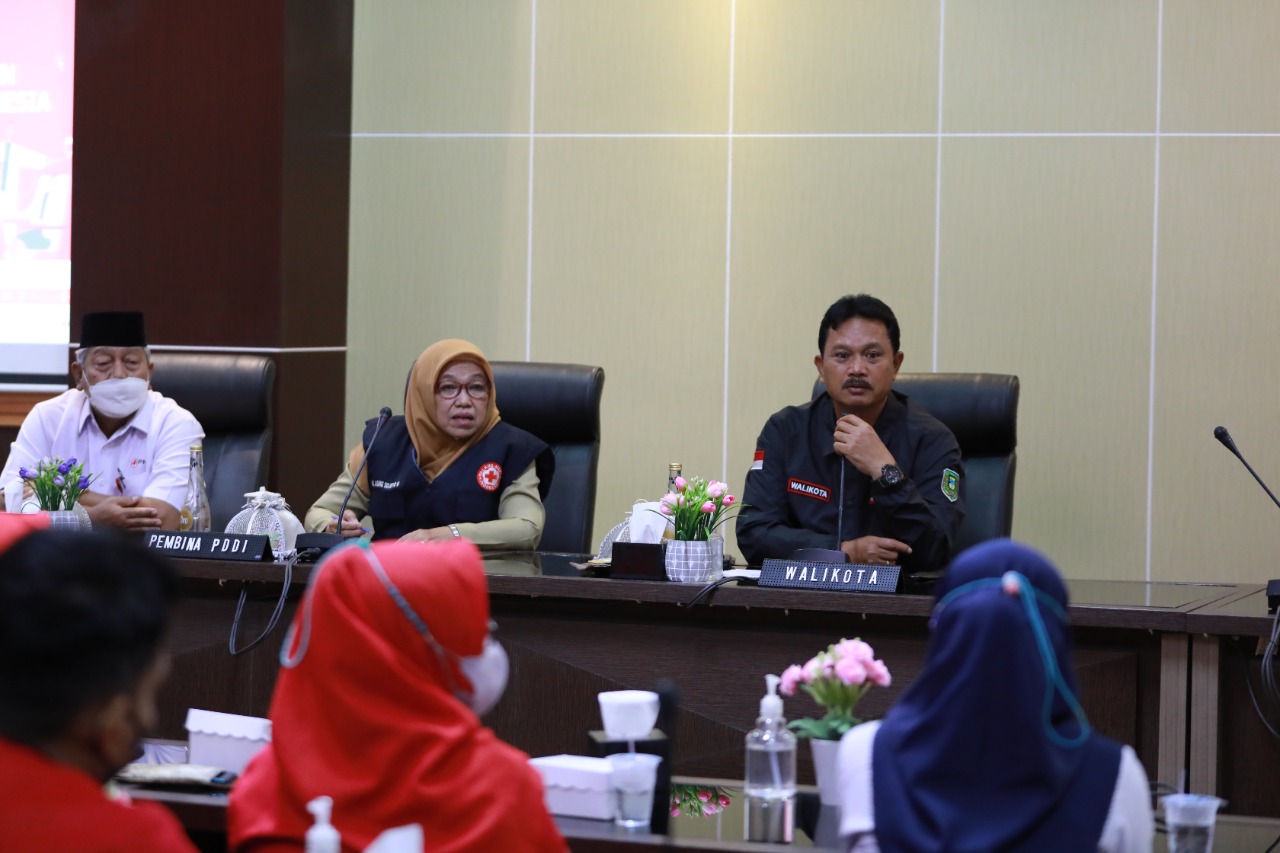 Hadiri Rakor PDDI, Wali Kota Pesan Totalitas Kinerja Untuk Masyarakat