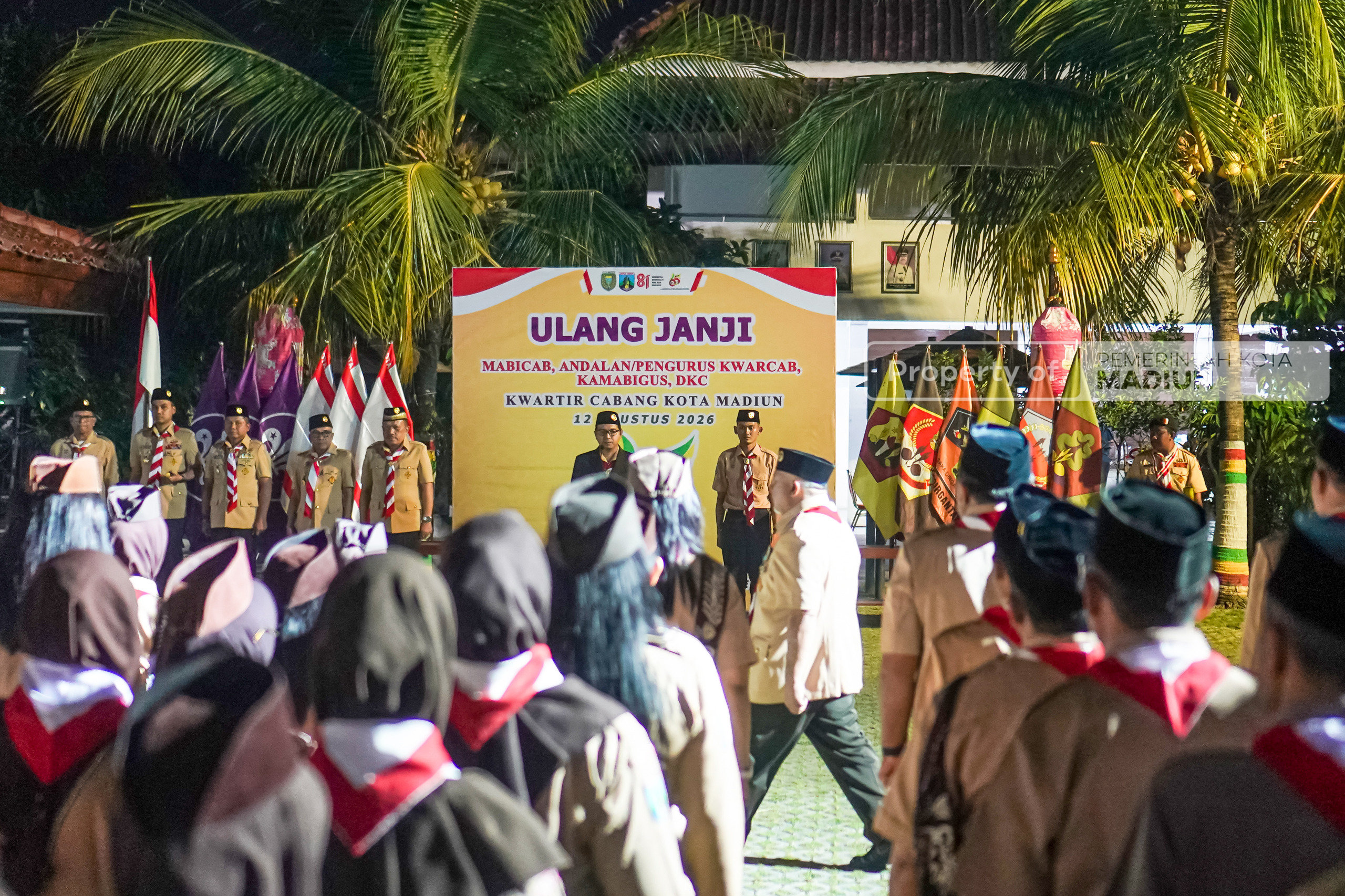 Ulang Janji Trisatya, Plt Wali Kota Madiun Ajak Anggota Pramuka Pegang Teguh Nilai Kepramukaan