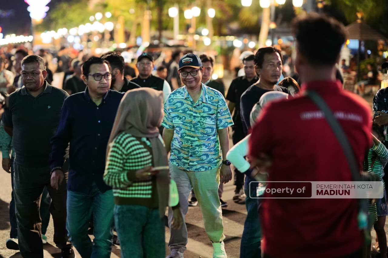 Tinjau Spectra Night, Plt Wali Kota: Ini Adalah Tempat Ajang Show Kreativitas