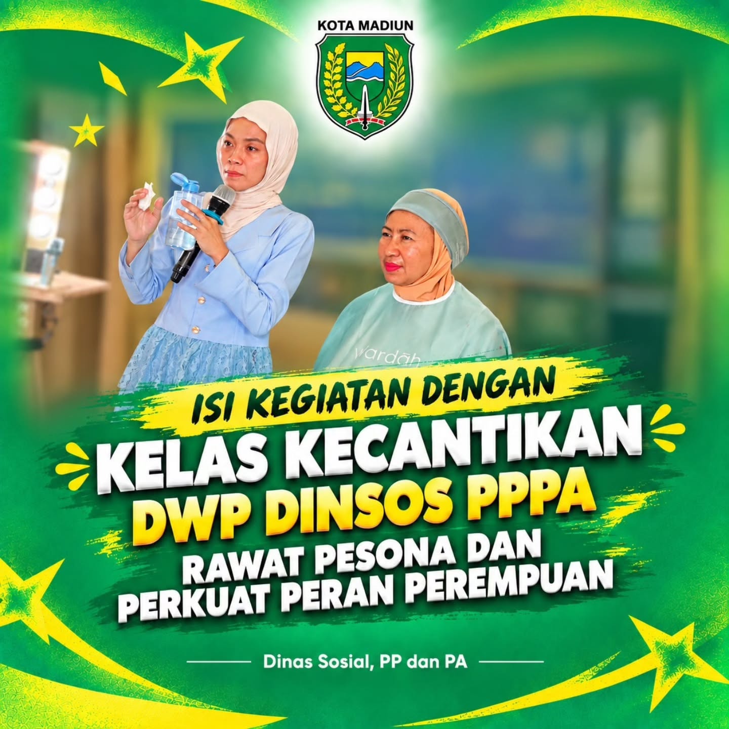 Madiun, 25 September 2026 – Dharma Wanita Persatuan (DWP) Dinas Sosial, Pemberdayaan Perempuan dan Perlindungan Anak (Di...