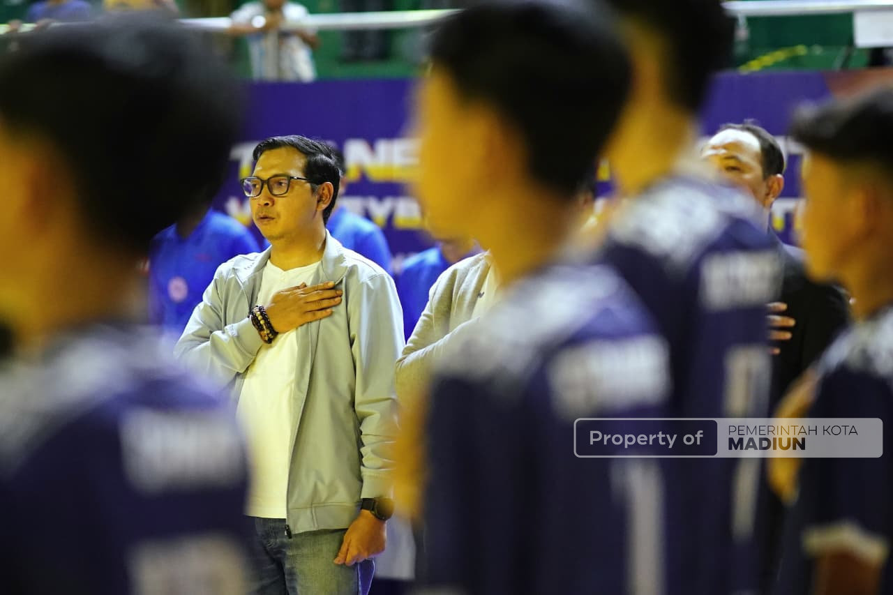 Hadiri Student Volleyball League Wali Kota Cup 2026, Plt Wali Kota Bakal Perbanyak Lapangan Voli