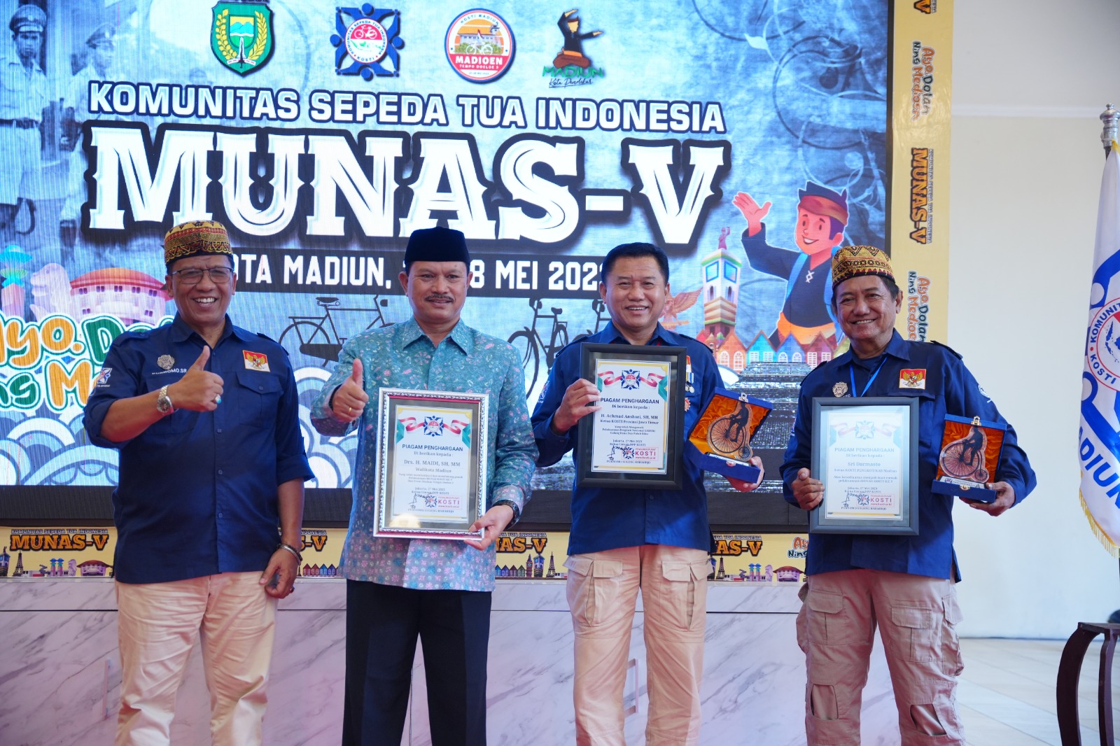 Hadiri Munas V Kosti, Wali Kota Ajak Peserta Nikmati Kota Pendekar