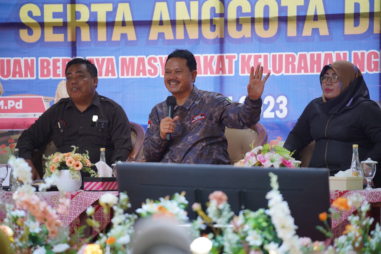 Sambangi Warga di Kelurahan Ngegong, Wali Kota Ajak Warga Jaga Kerukunan dan Aktif Ikuti Pembangunan