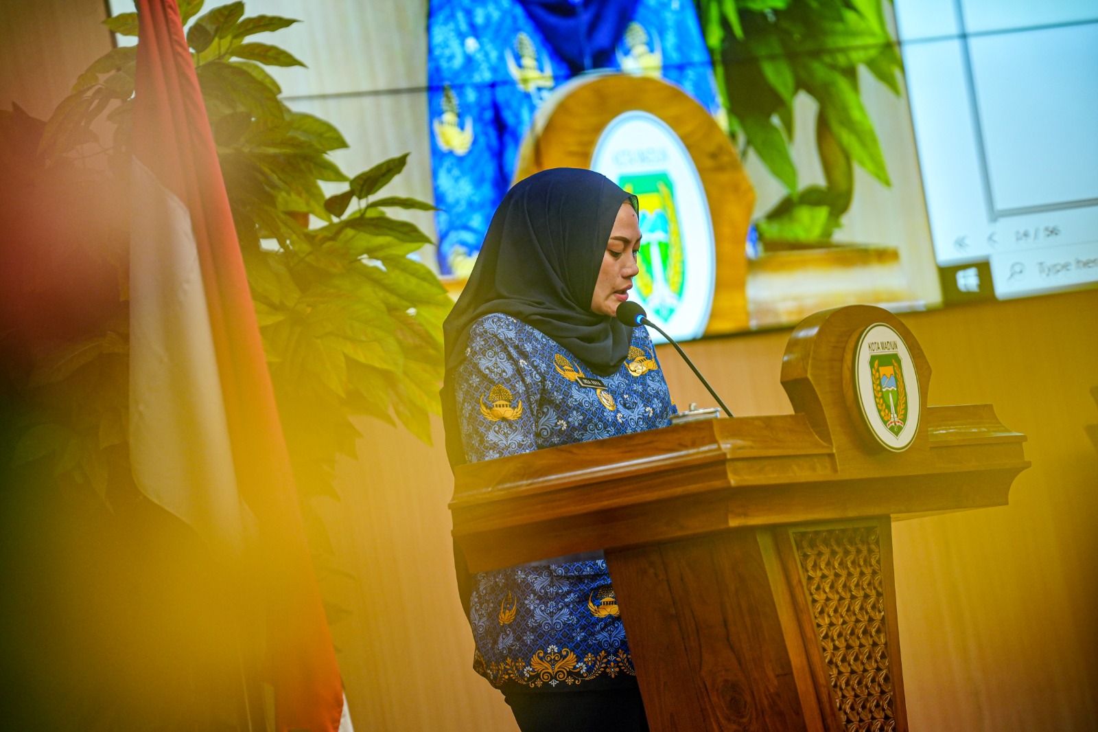 Hadiri Rapat Paripurna, Wali Kota Sampaikan Jawaban Atas Pertanyaan Fraksi DPRD