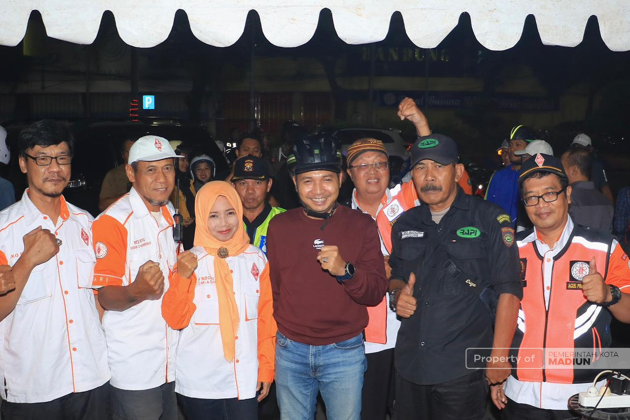 Gowes Pantau Fasum Jelang Lebaran, Plt Wali Kota Madiun Tekankan Perbaikan Cepat