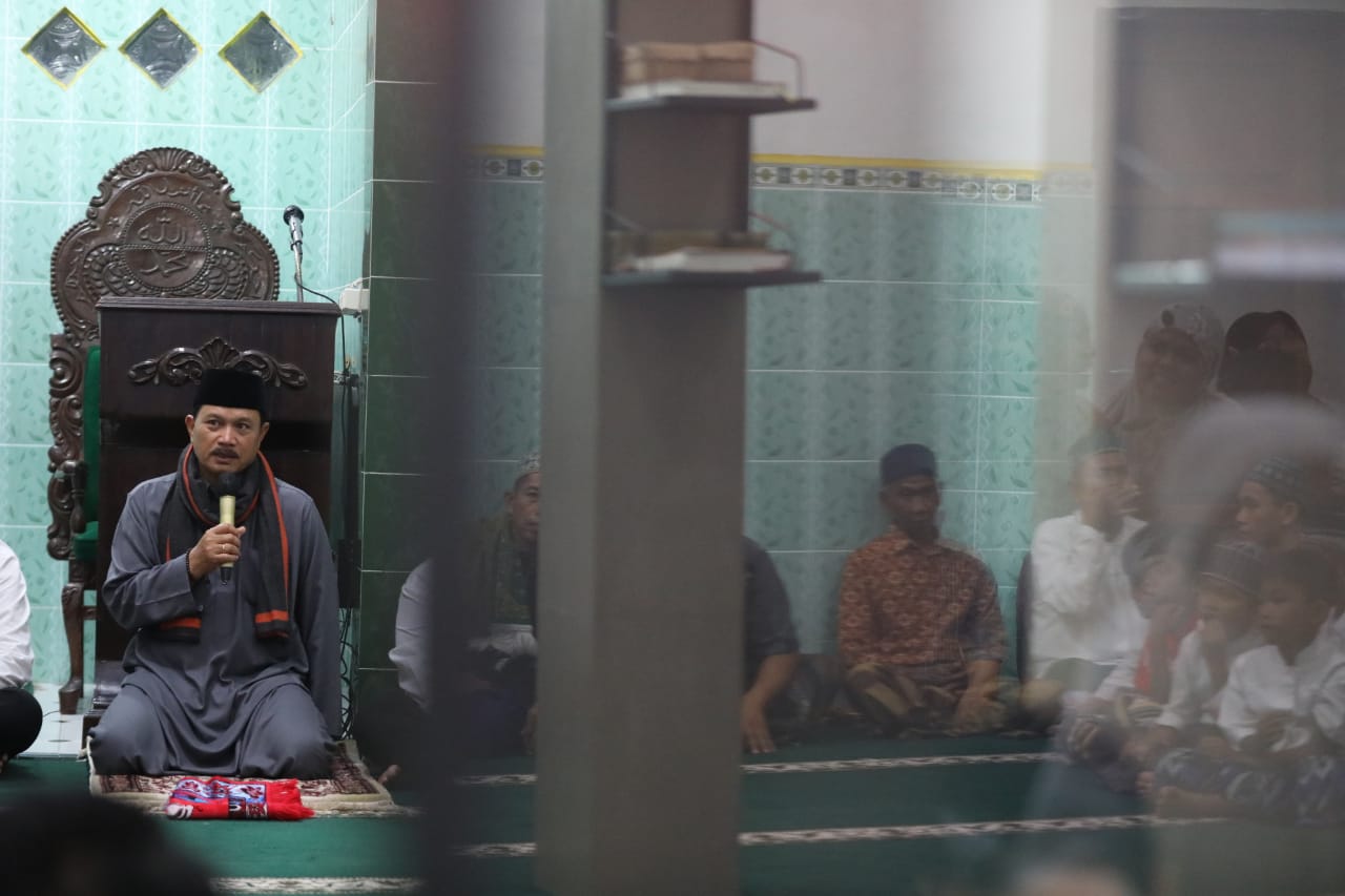 Safari Ramadan Salat Tarawih di Masjid Baiturrahman, Wali Kota Juga Resmikan Masjid Tempat Kegiatan