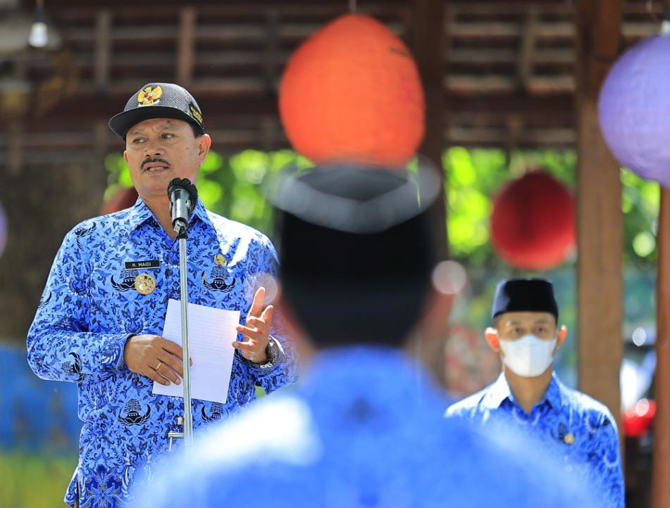 Gelar Apel Bersama Pejabat di Lingkup Pemkot Madiun, Wali Kota Ingatkan OPD Terapkan Good Clean Governance