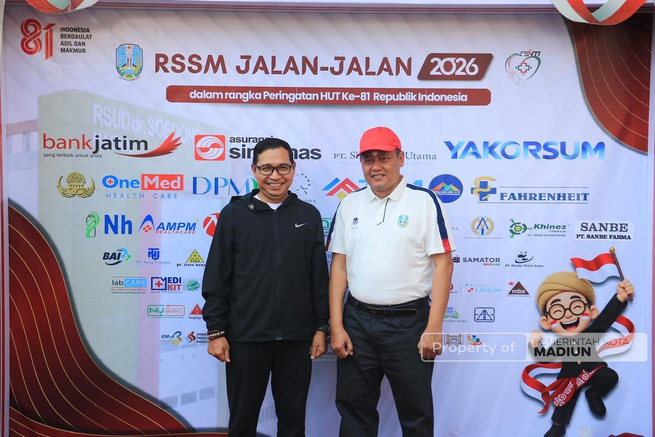 Hadiri Jalan Santai RSUD dr Soedono, Plt Wali Kota Pesan Semangat Melayani Masyarakat Terus Dijaga