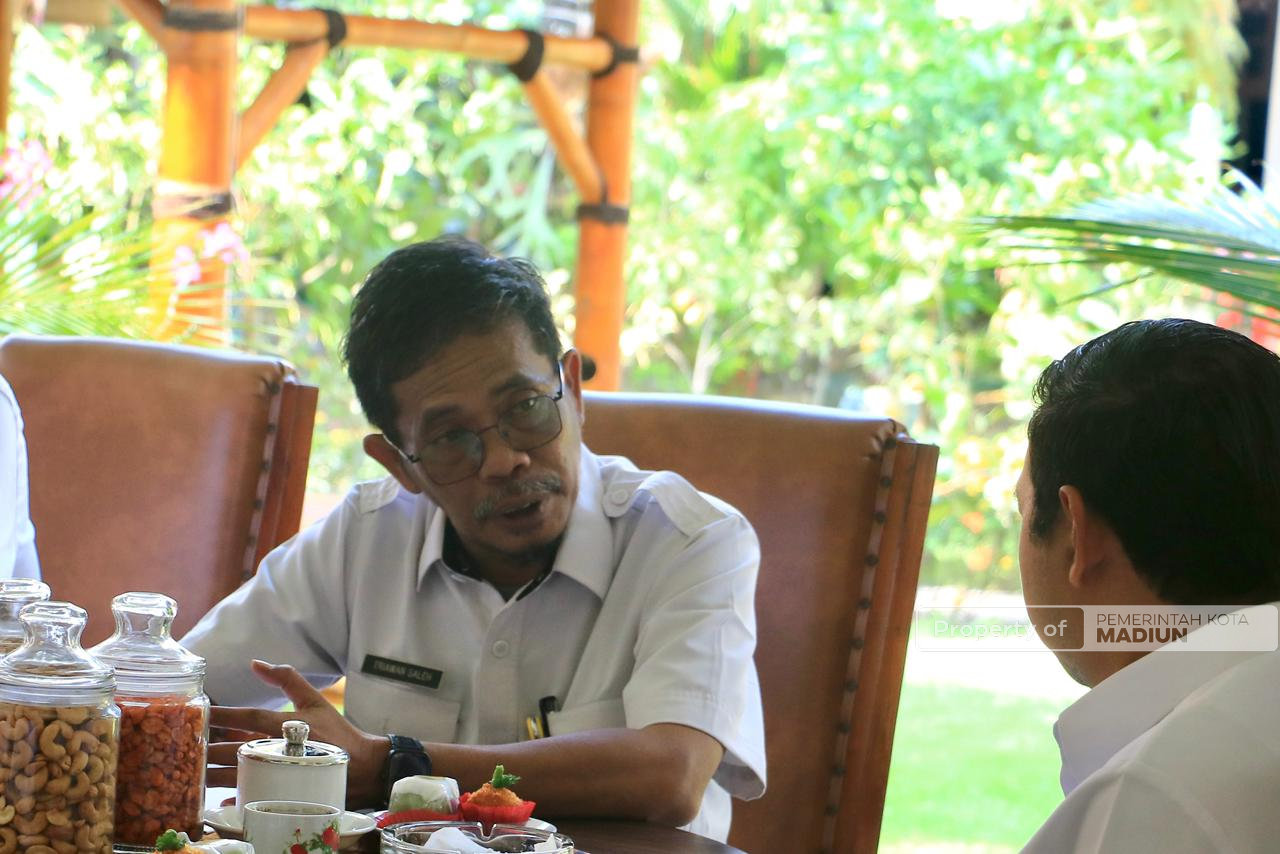 Pimpin Audiensi dengan BPN, Plt Wali Kota Perkuat Sinergi untuk Penataan Aset Daerah
