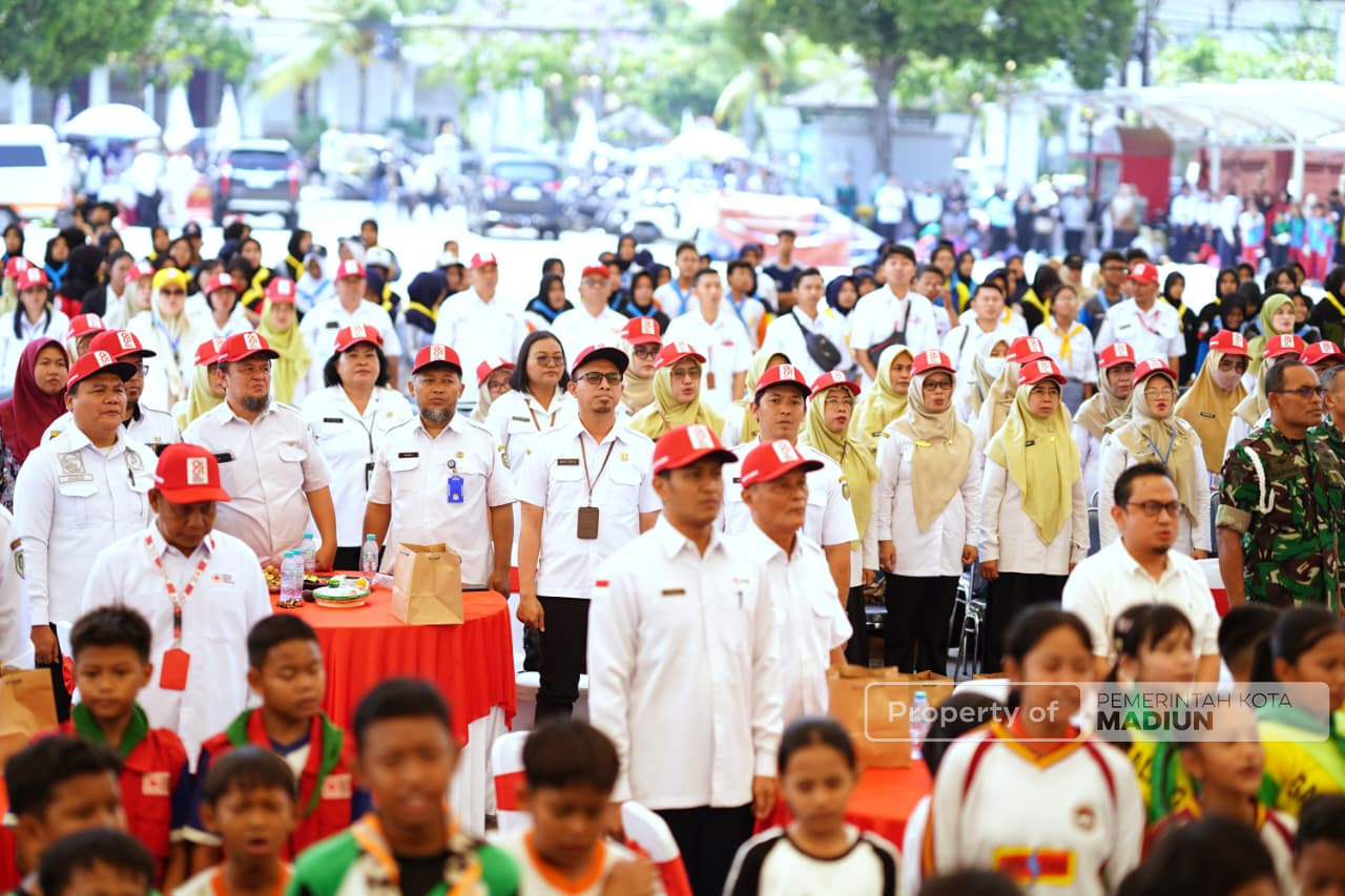 HUT ke-81 PMI, Plt Wali Kota Madiun Dorong Penguatan Jiwa Kemanusiaan Sejak Usia Sekolah