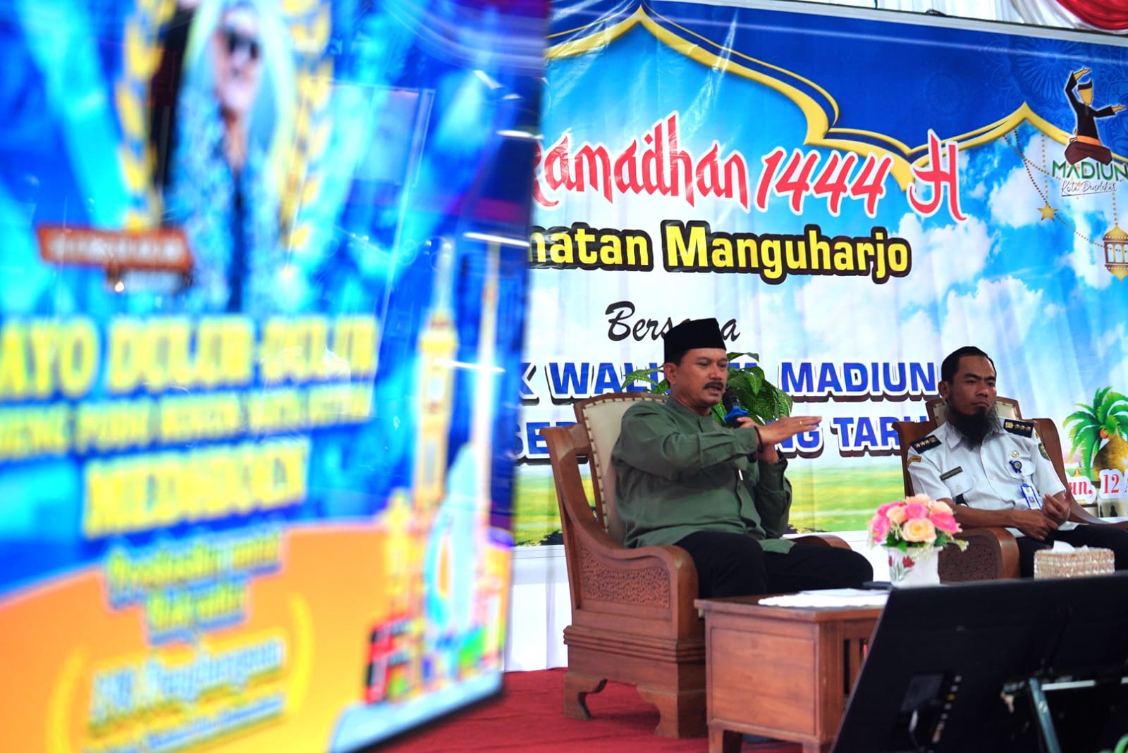 Buka Bazar UMKM Di Manguharjo, Wali Kota Ajak Pengusaha Siap Sambut Pemudik