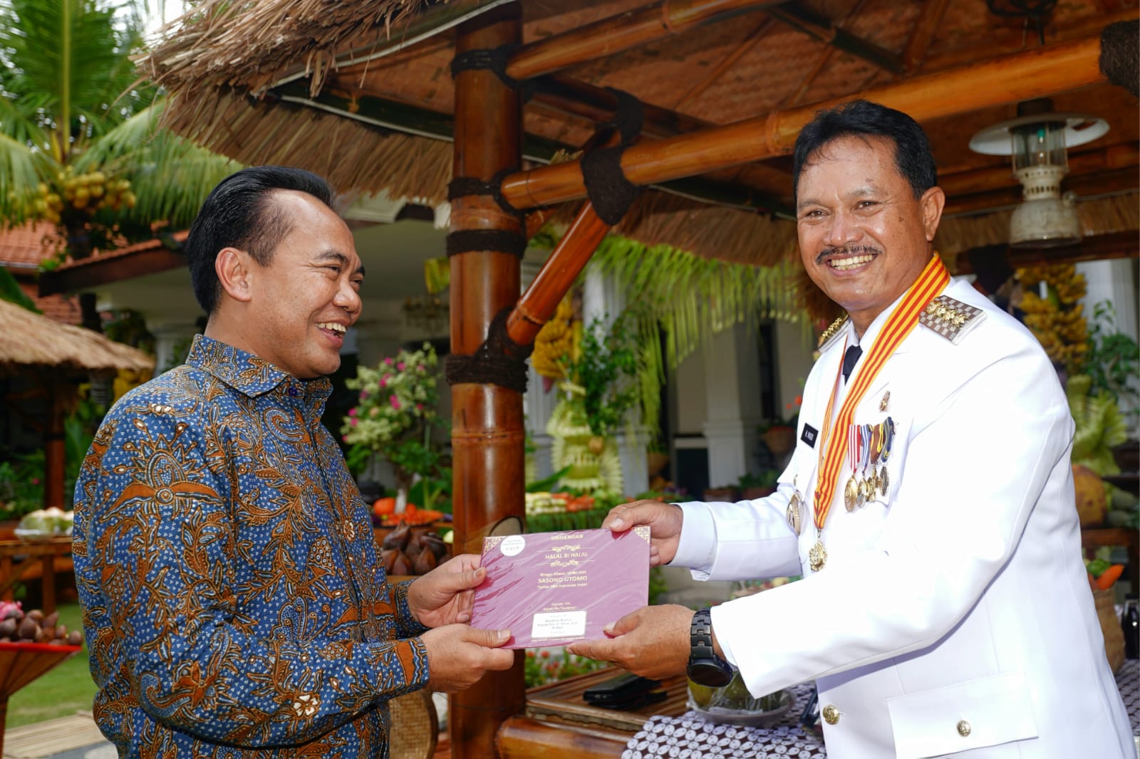 Datang Ke Kota Madiun, Sesmenko Bidang Perekonomian Silaturahim Dengan Wali Kota