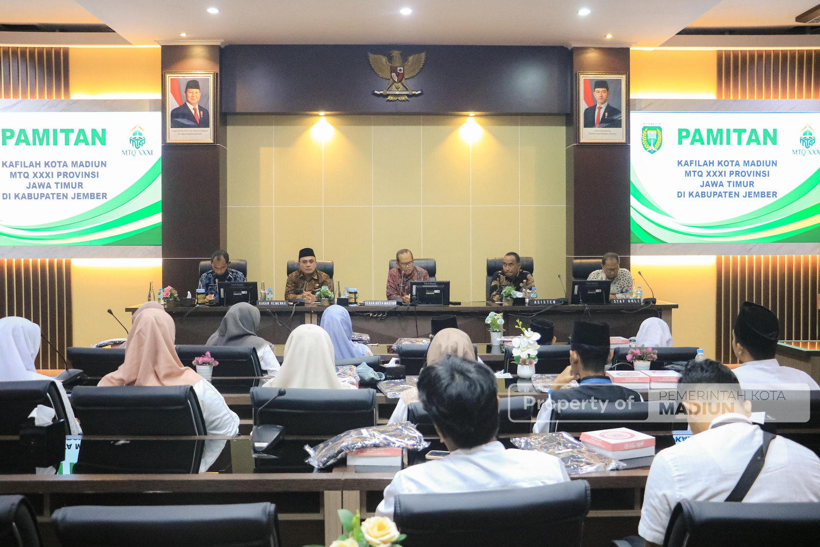 Bawa Misi Harumkan Daerah, Kafilah Kota Madiun Siap Berlaga di MTQ XXXI Jatim