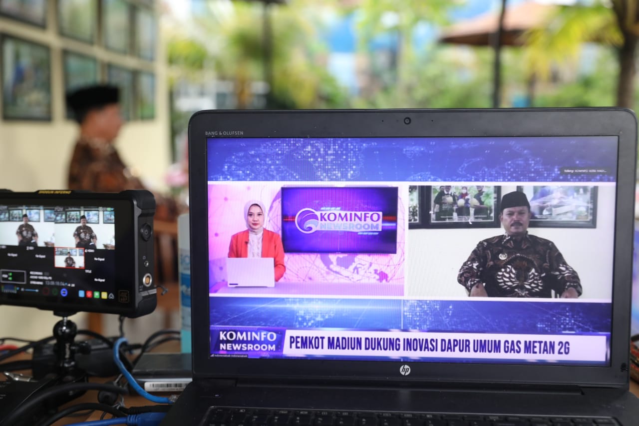 Jadi Narsum GPR TV, Wali Kota Sampaikan Terobosan Dapur Umum Gas Metan