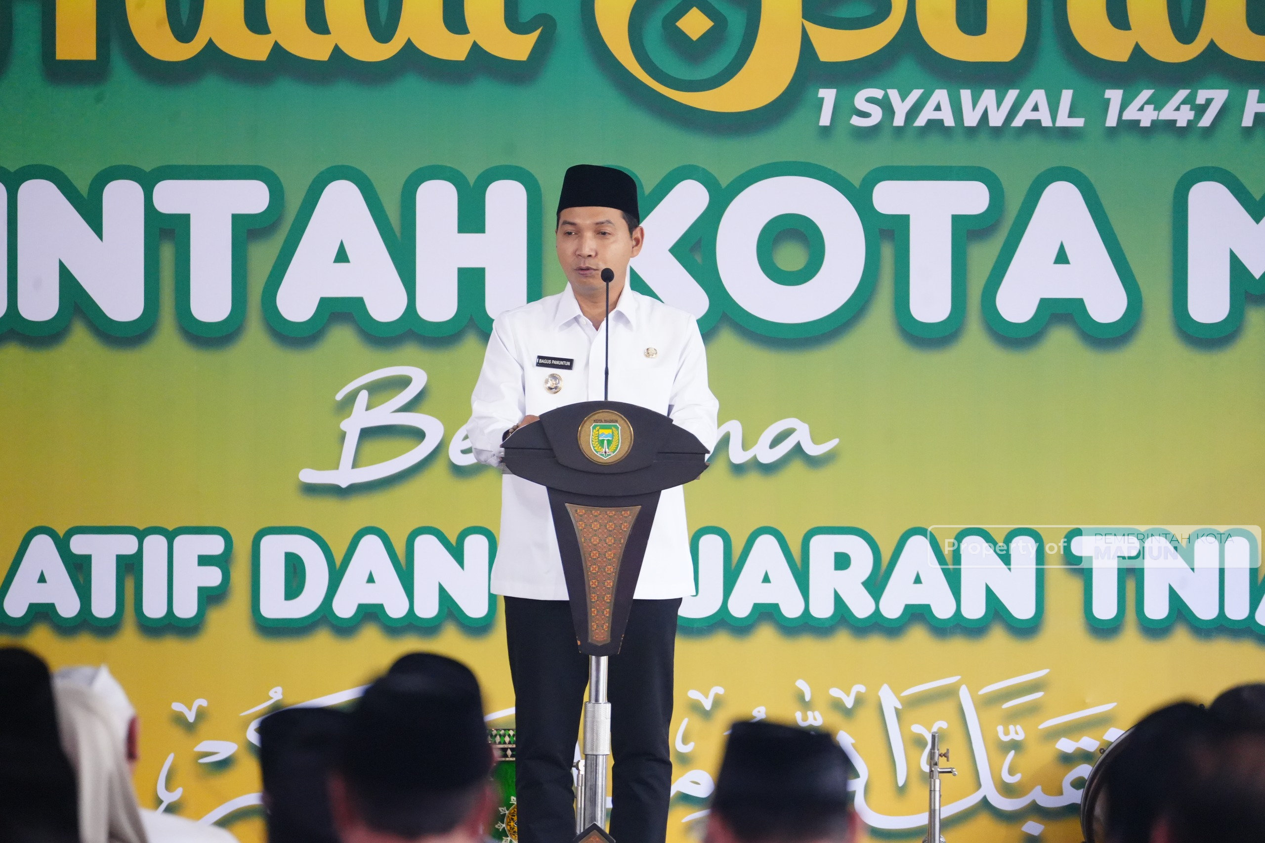 Halal Bihalal Pemkot Madiun, Plt Wali Kota Tekankan Peningkatan Pelayanan dan Sinergitas Bersama Forkopimda