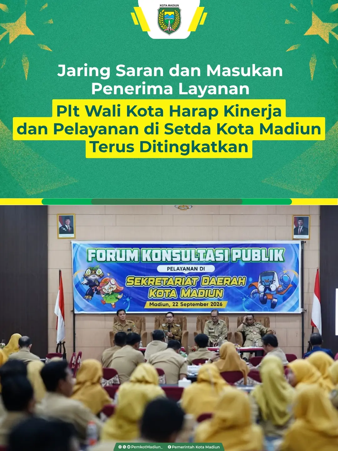 Sekretariat Daerah (Setda) memegang peran penting dalam jalannya pemerintahan. Karenanya, kinerja Setda pun terus diopti...
