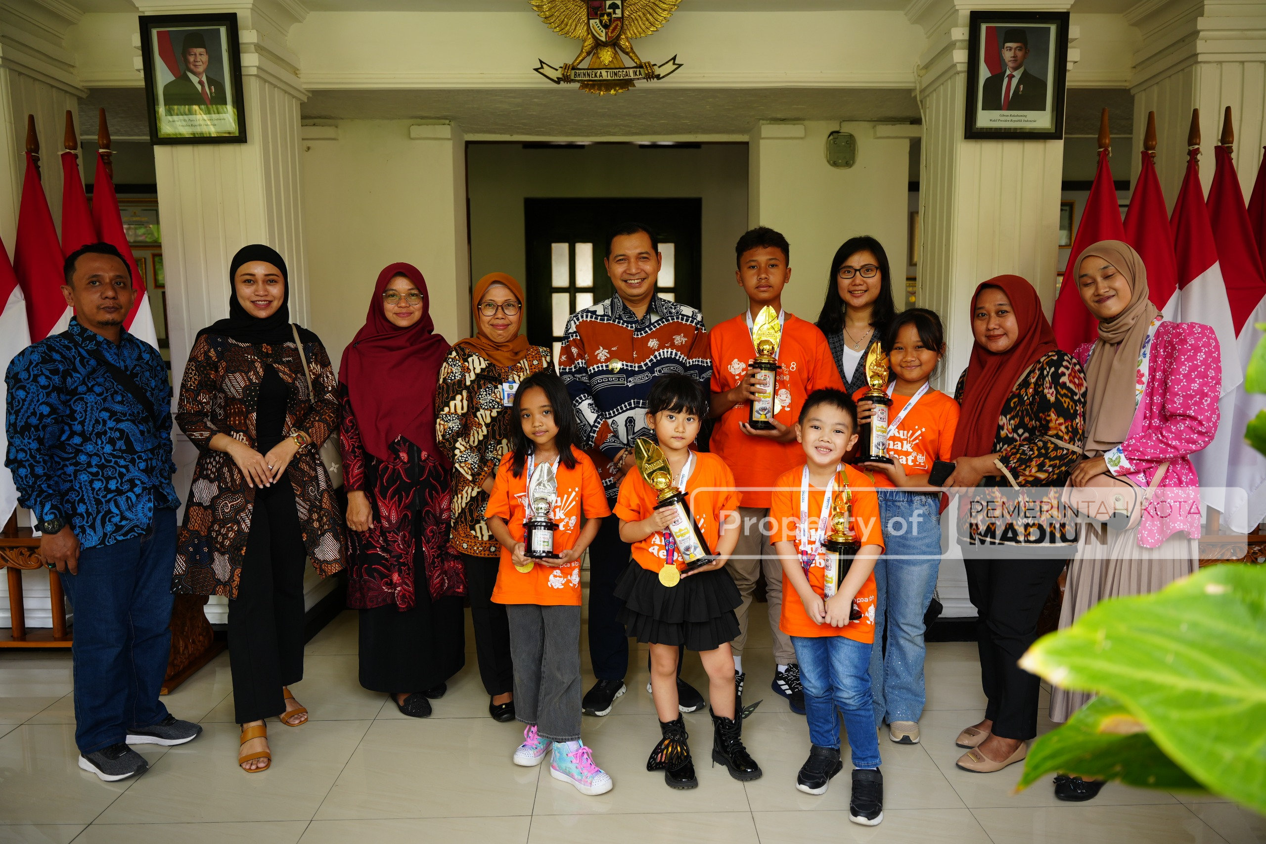 Prestasi Sempoa Buah Hati Madiun Mendunia, Wakil Wali Kota Beri Apresiasi
