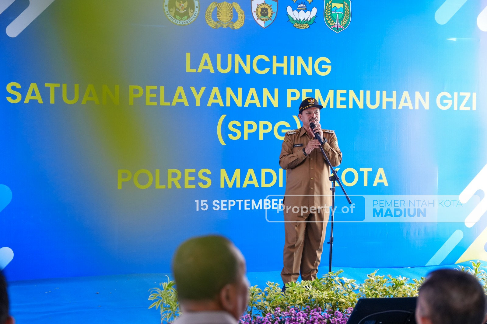 Wali Kota Dr. Maidi Resmikan Dua SPPG Lagi, Sisanya Ditarget Selesai Akhir Oktober Nanti