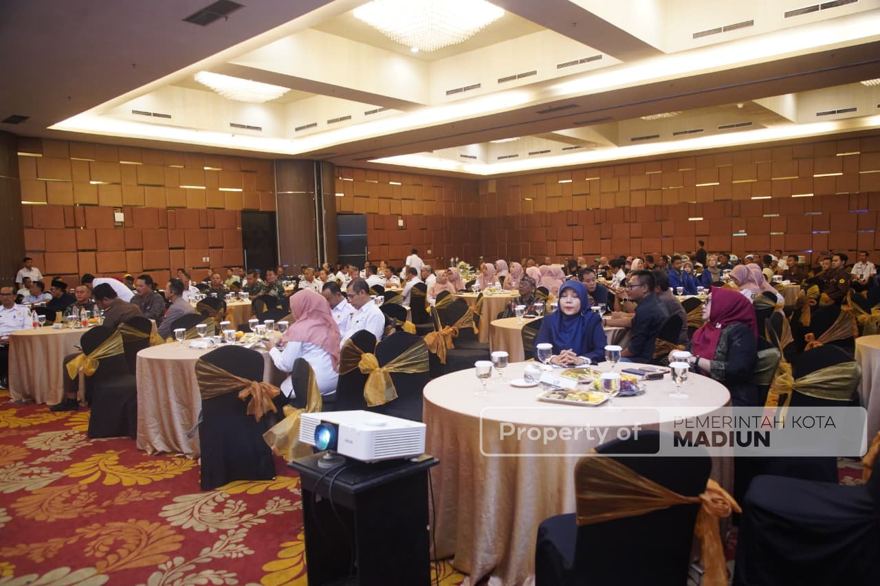 Hadiri Sarasehan Ketahanan Pangan, Wali Kota Madiun Tegaskan Ketahanan Pangan Sebagai Pilar Pembangunan Daerah