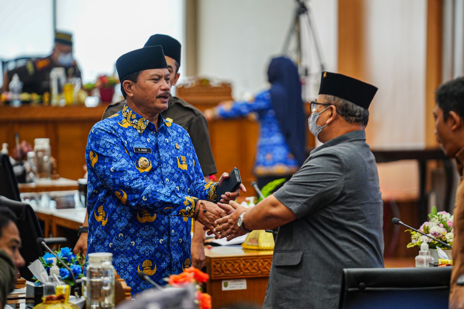 Hadiri Rapat Paripurna, Wali Kota Sampaikan Jawaban Atas Pertanyaan Fraksi DPRD