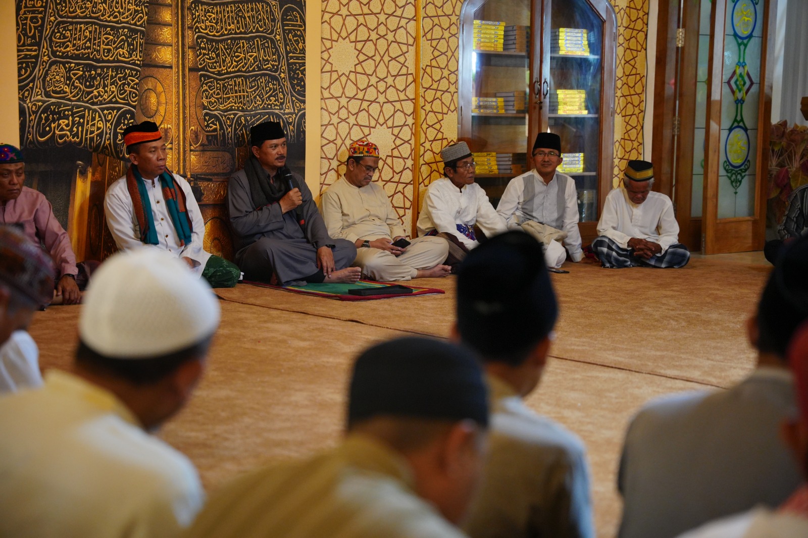 Salat Isya dan Tarawih Safari Ramadan di Pondok Abi Bahrun Madinatul Jannah, Wali Kota Sampaikan Event Sambut Lebaran