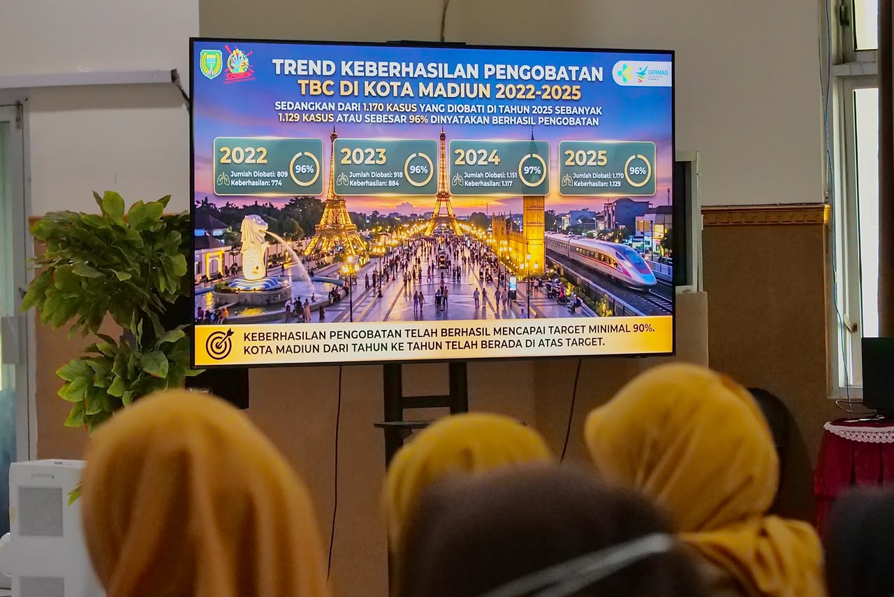 Madiun Kejar Target Bebas TBC 2030, Skrining Diperluas hingga Keluarga dan Tetangga