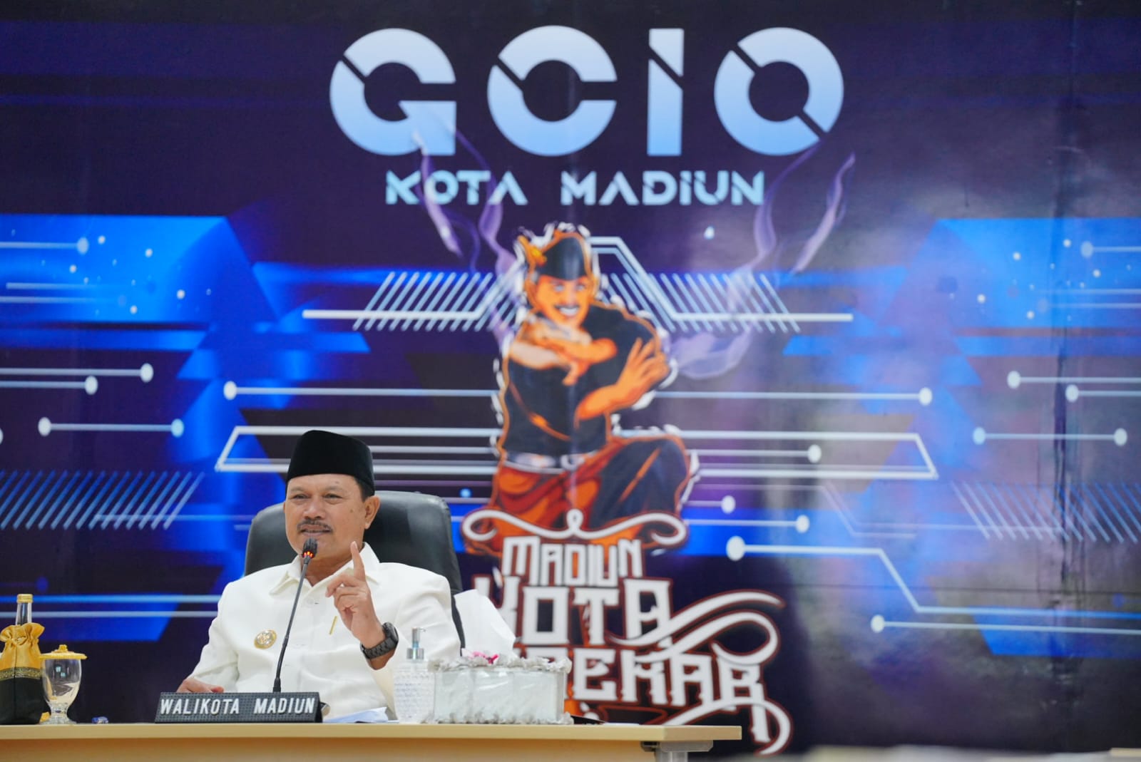 Narasumber BPSDM Jatim, Wali Kota Paparkan Program Pemkot Madiun Menghadapi Era BANI