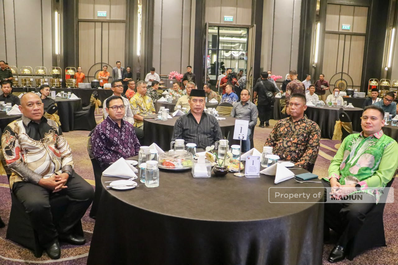 Hadiri Pisah Sambut Dandenpom V/1 Madiun, Plt Wali Kota Perkuat Sinergi Antarinstansi