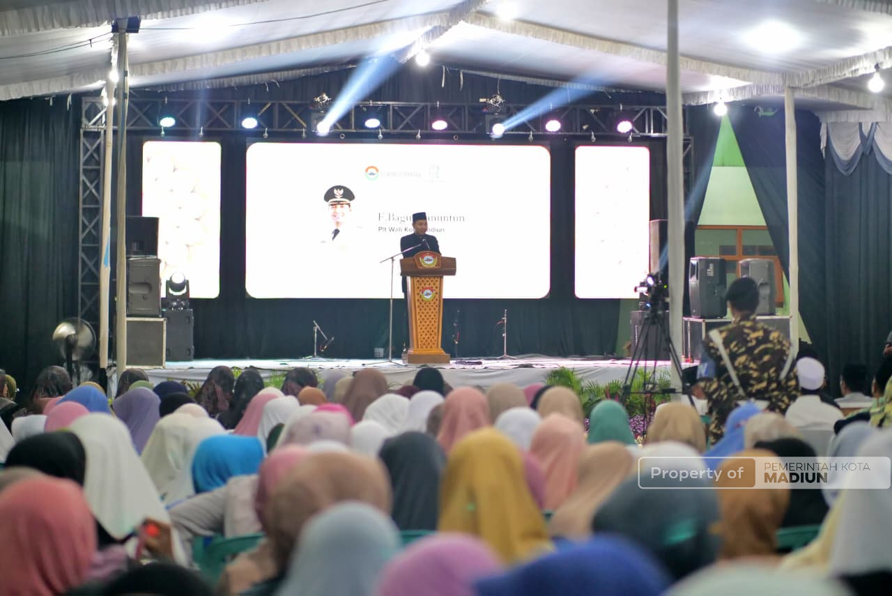 Hadiri Haul ke-47 Al-Mujaddadiyyah, Plt Wali Kota Madiun Perkuat Sinergi Serta Wujudkan Visi Madiun Kota Pintar
