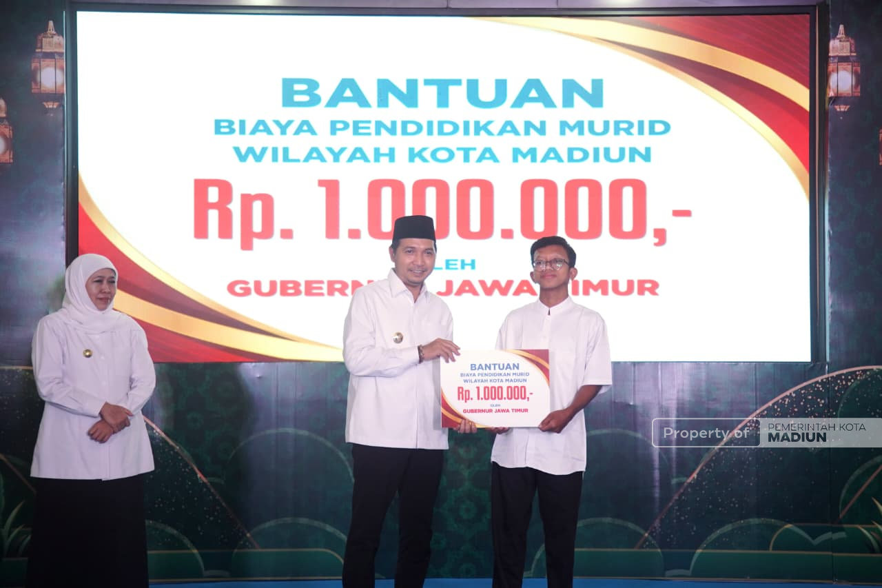 Sembilan Sekolah Tingkat Menengah Atas Kota Madiun Dapat Bantuan Program Revitalisasi, Diresmikan Gubernur Sore Tadi