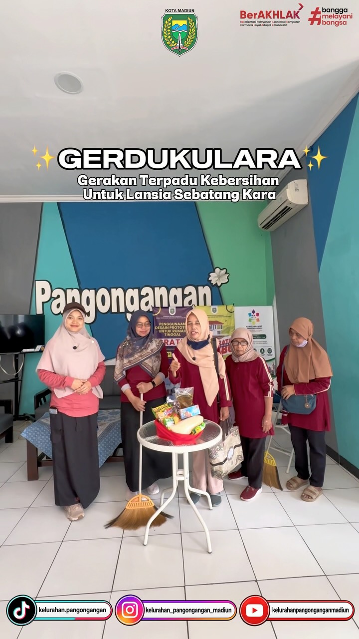 GERDUKULARA (Gerakan Terpadu Kebersihan untuk Lansia Sebatang Kara) Hari Jumat, 25 September 2026