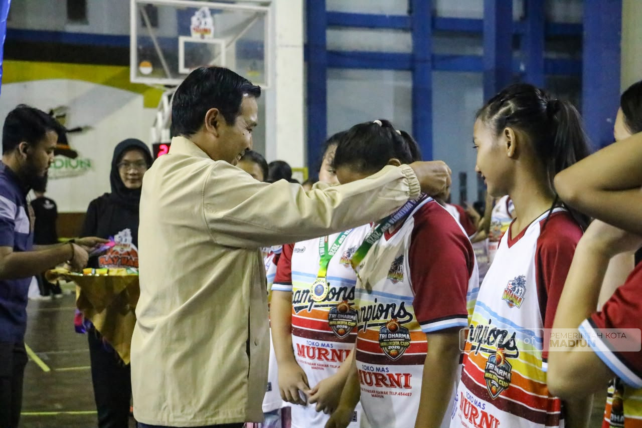 Turnamen Walikota Cup 2026 Berakhir, Pemkot Madiun Perkuat Pembinaan Atlet Basket Muda