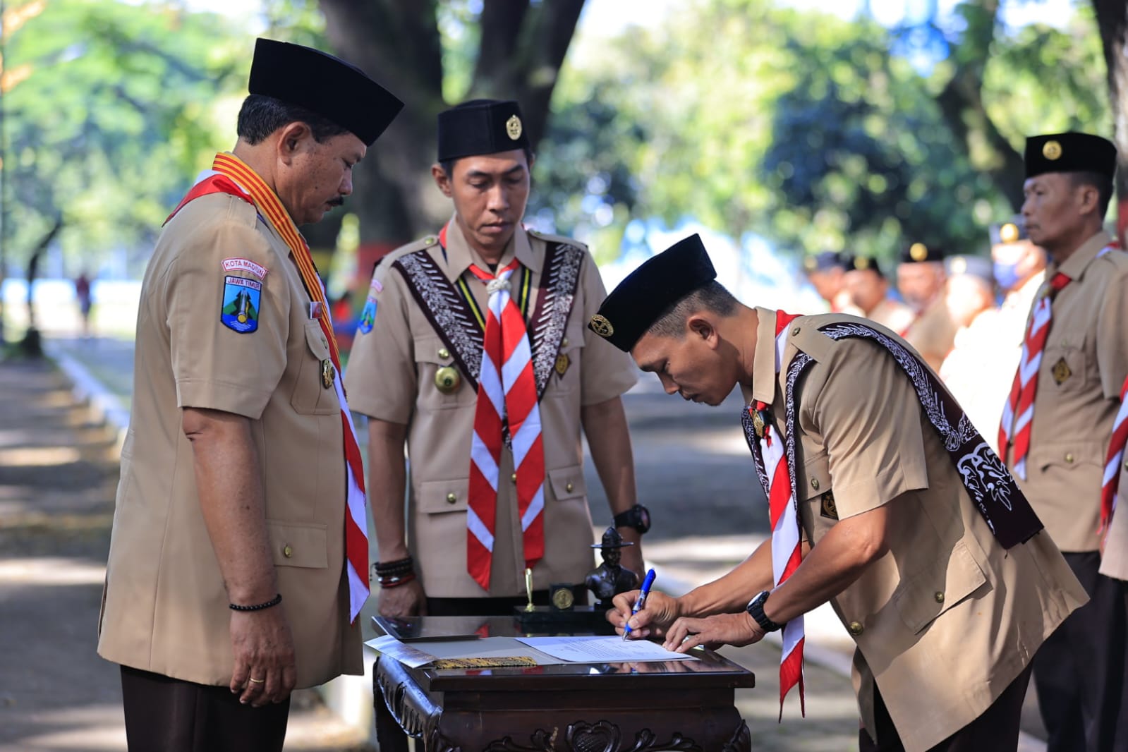 Lantik Ketua Majelis Pembimbing Gudep Pramuka, Wali Kota Imbau Ada Pendidikan Antikorupsi