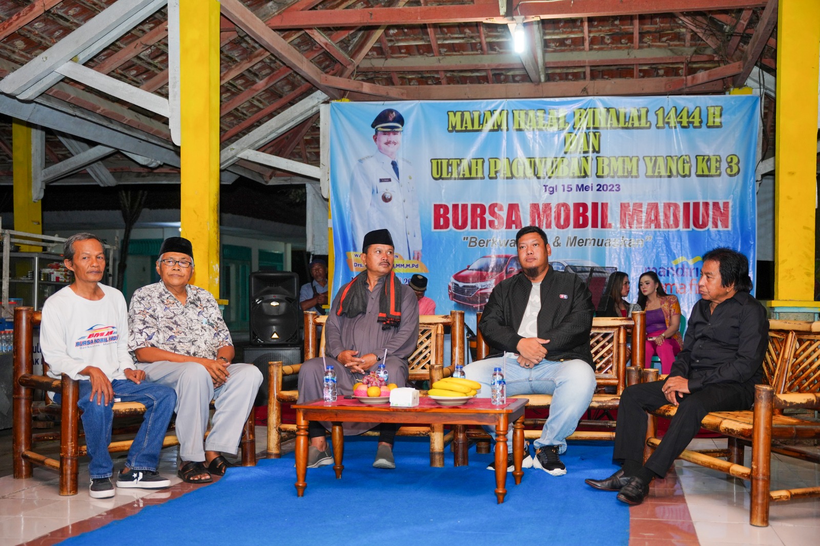 Hadiri Halal Bihalal Bursa Mobil Madiun, Wali Kota Imbau Pedagang Jaga Kerukunan Demi Kemajuan Kota