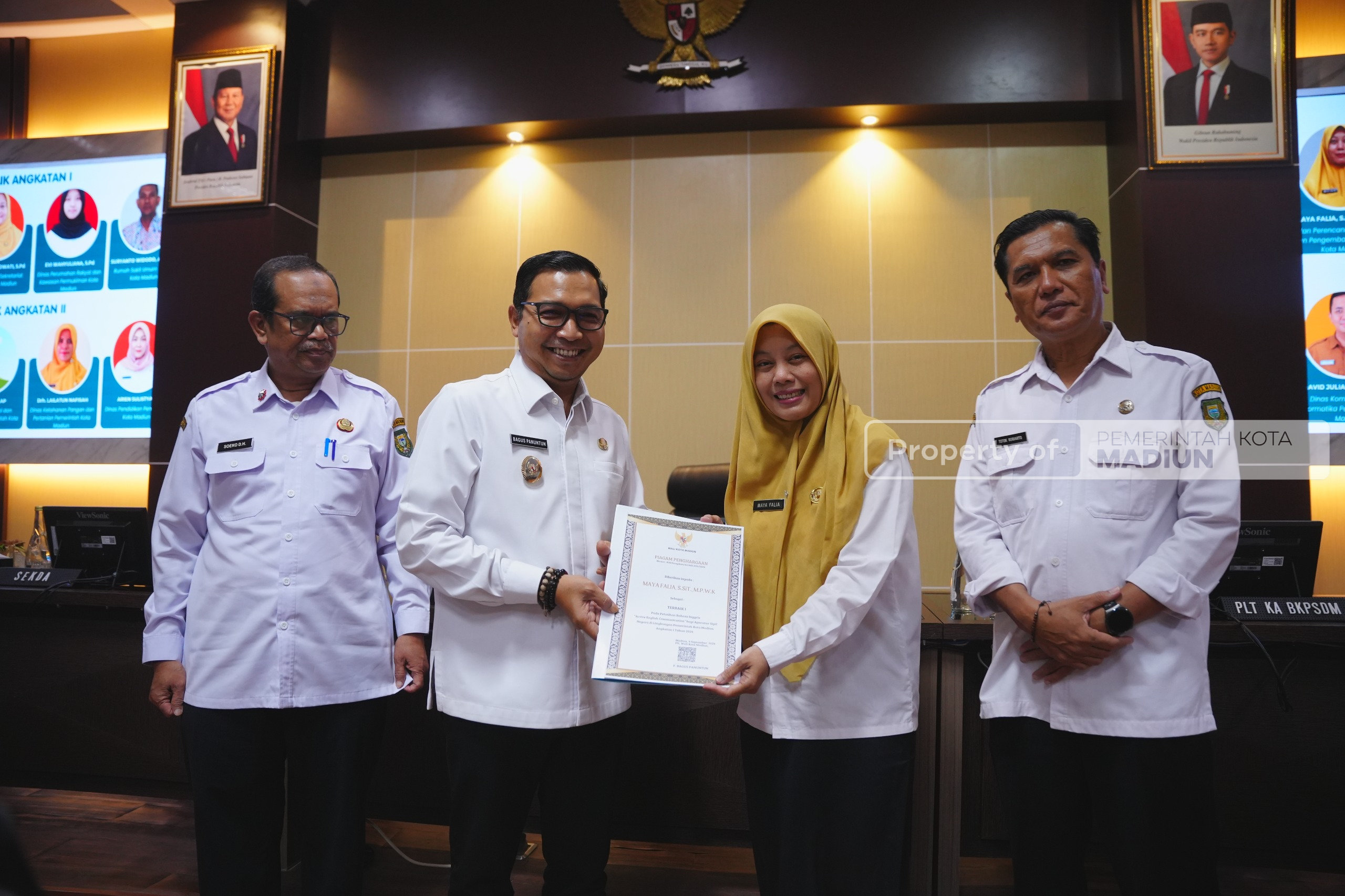 Kelompok Belajar Bahasa Inggris Resmi Dibentuk, Plt Wali Kota Perkuat SDM ASN