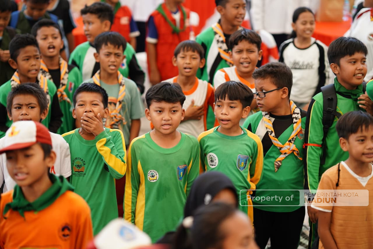 HUT ke-81 PMI, Plt Wali Kota Madiun Dorong Penguatan Jiwa Kemanusiaan Sejak Usia Sekolah