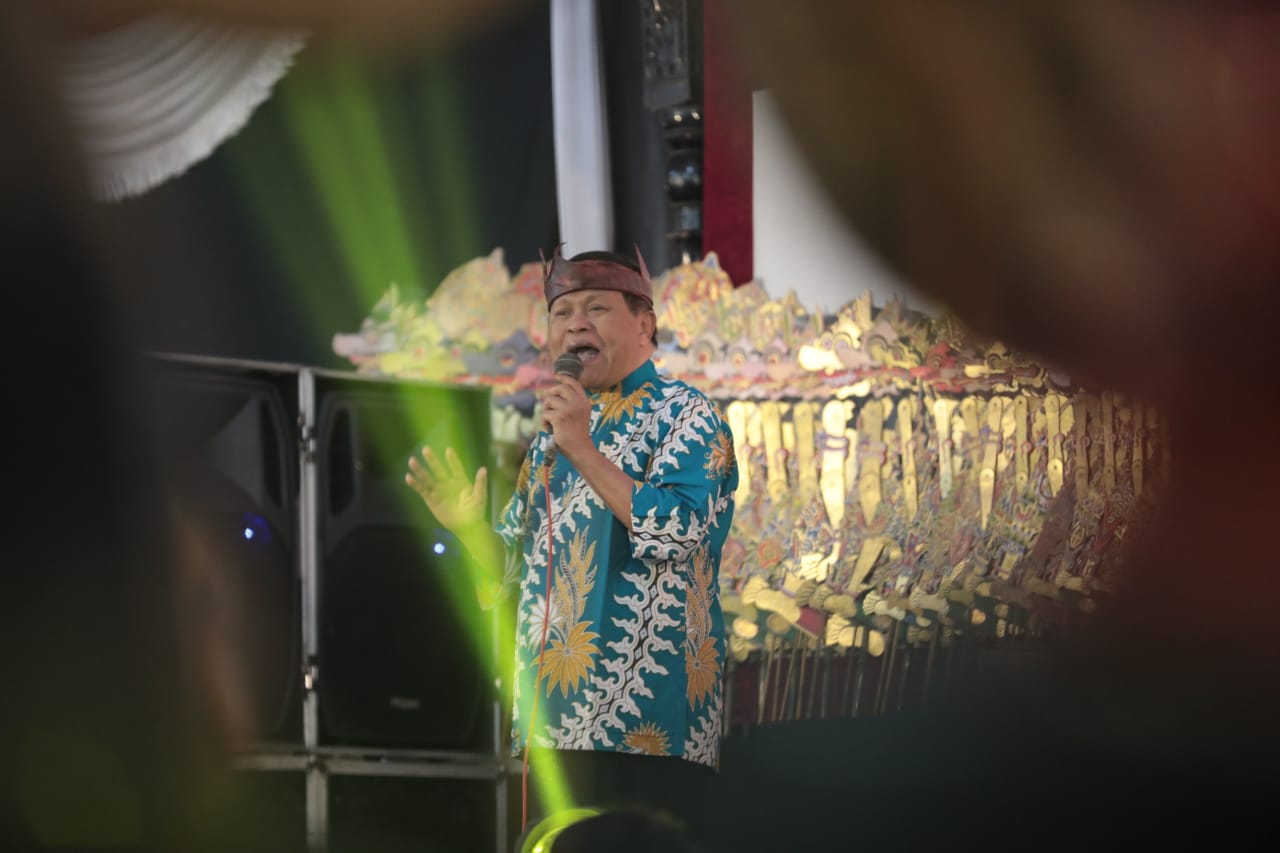 Pagelaran Wayang Kulit Tutup Madiun Festival 2023, Wali Kota Sampaikan Apresiasi Pada Masyarakat Kota