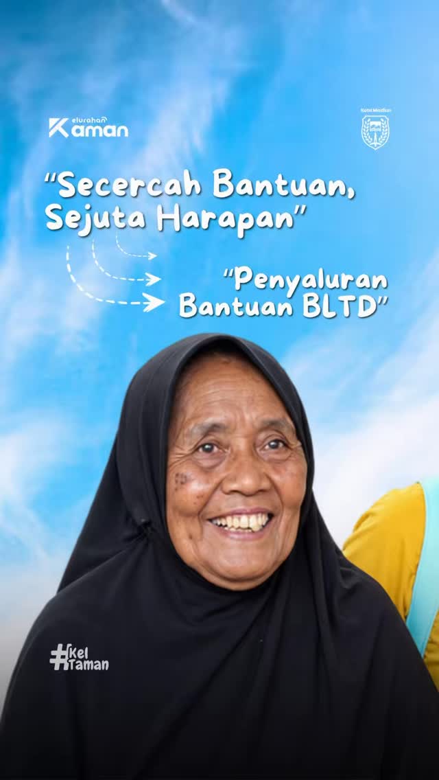 PENYALURAN BANSOS BLTD KELURAHAN TAMAN Sebagai bentuk kepedulian dan upaya membantu masyarakat yang membutuhkan, Kelurah...