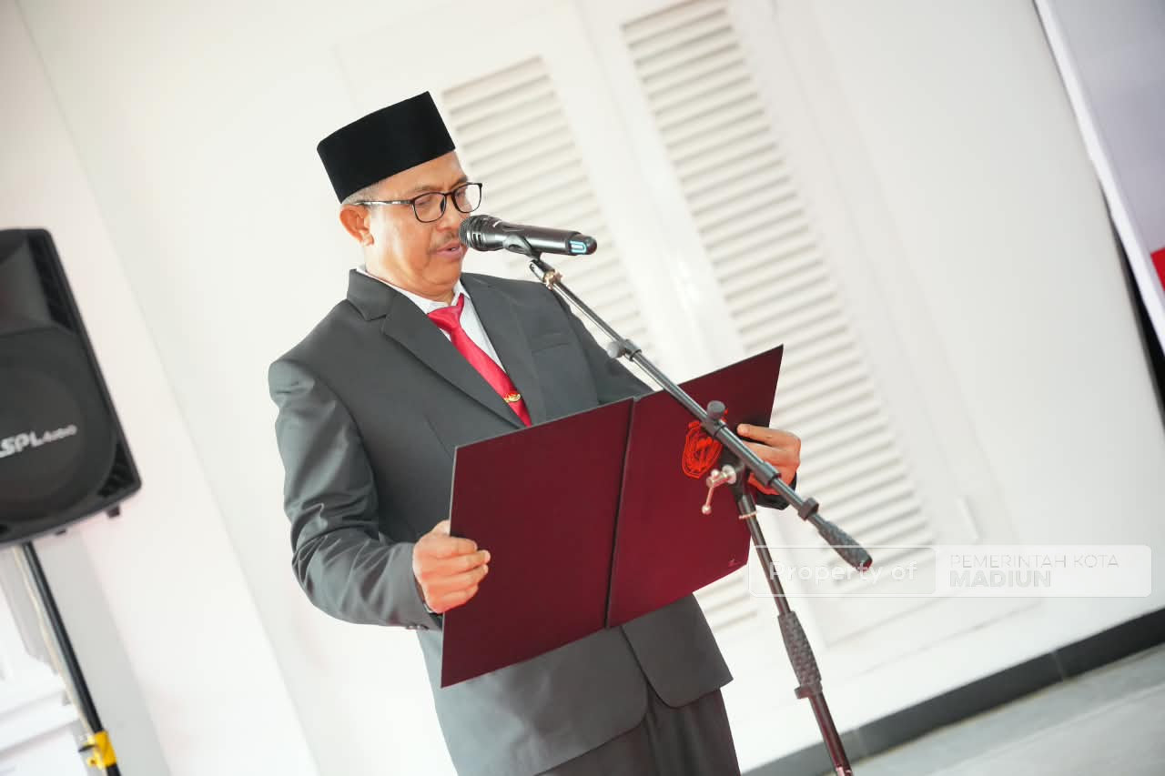 62 Paskibraka Kota Madiun Resmi Dikukuhkan, Plt Wali Kota Tekankan Tugas Mengawal Perjuangan Bangsa