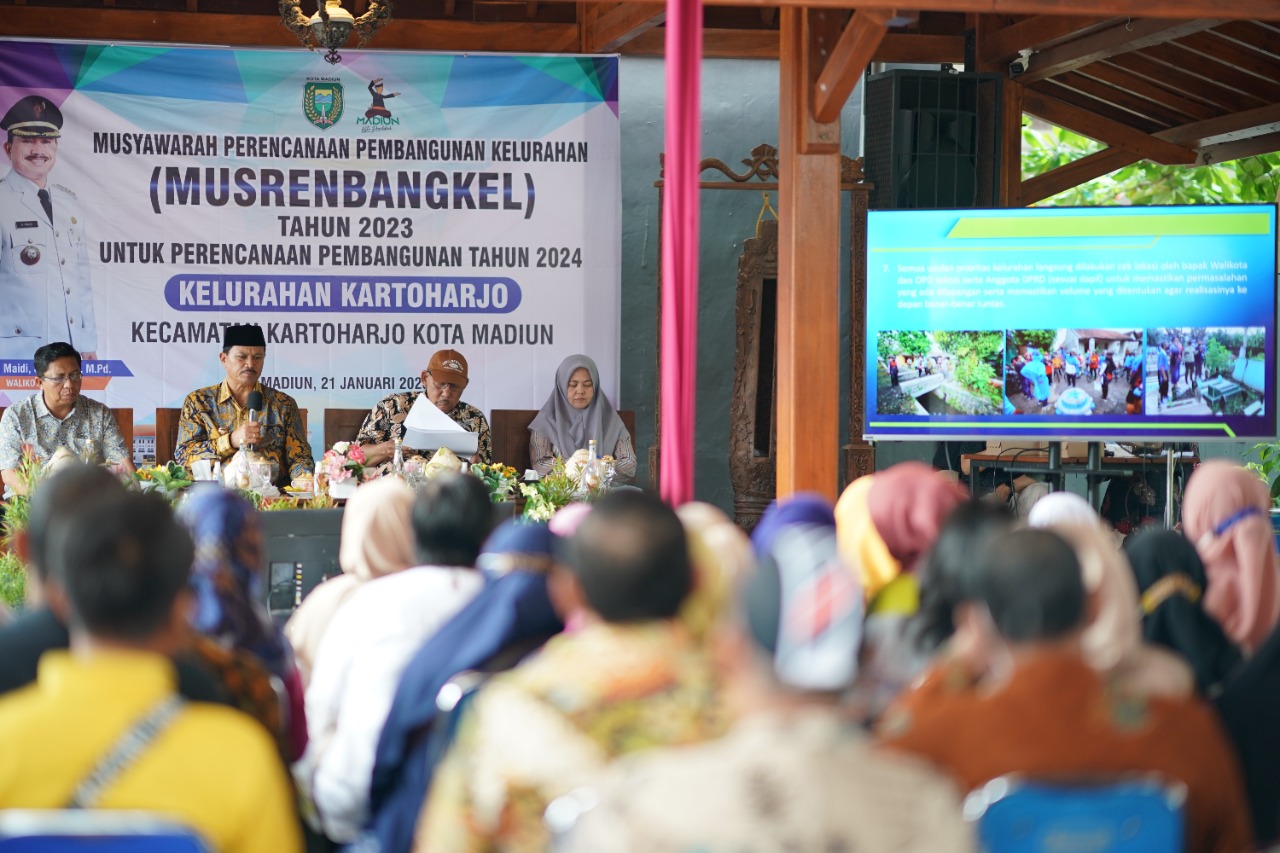 Musrenbang Terakhir di Kelurahan Kartoharjo, Wali Kota Minta Seluruh Usulan Ditampung