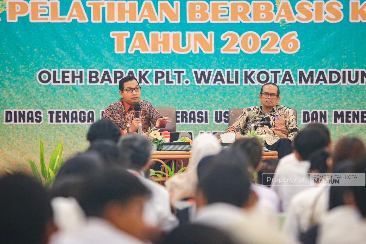 Tekan Angka Pengangguran, Plt Wali Kota Dorong Peserta Pelatihan Vokasi Siap Kerja dan Berwirausaha