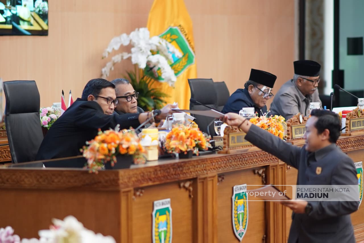 Pemkot Madiun Komitmen Tindak Lanjuti Masukan DPRD, Plt: Jadi Bahan Evaluasi Ke Depan
