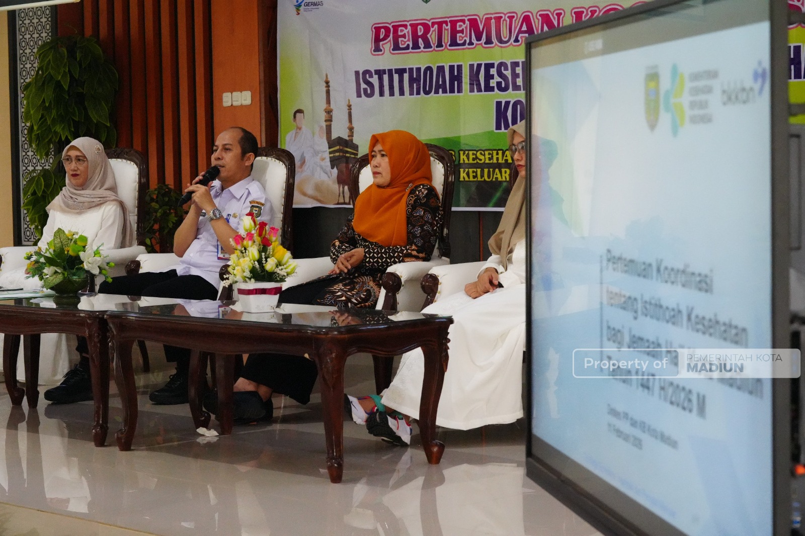 Koordinasi Istithoah Kesehatan Jemaah Haji, Dinkes Madiun Pastikan Kesiapan Fisik dan Psikis
