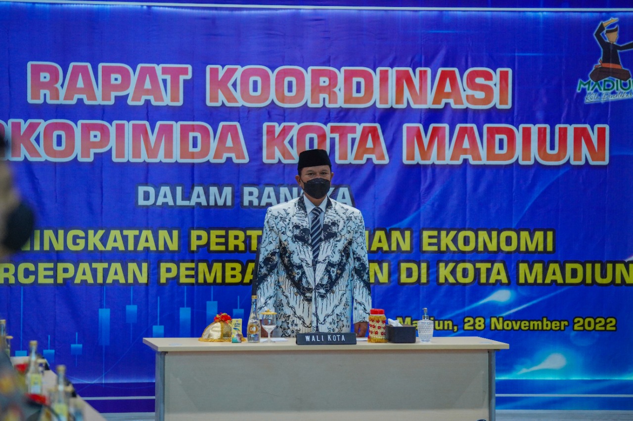 Sinergikan Perspesi, Wali Kota Pimpin Rakor Peningkatan Pertumbuhan Ekonomi dan Percepatan Pembangunan
