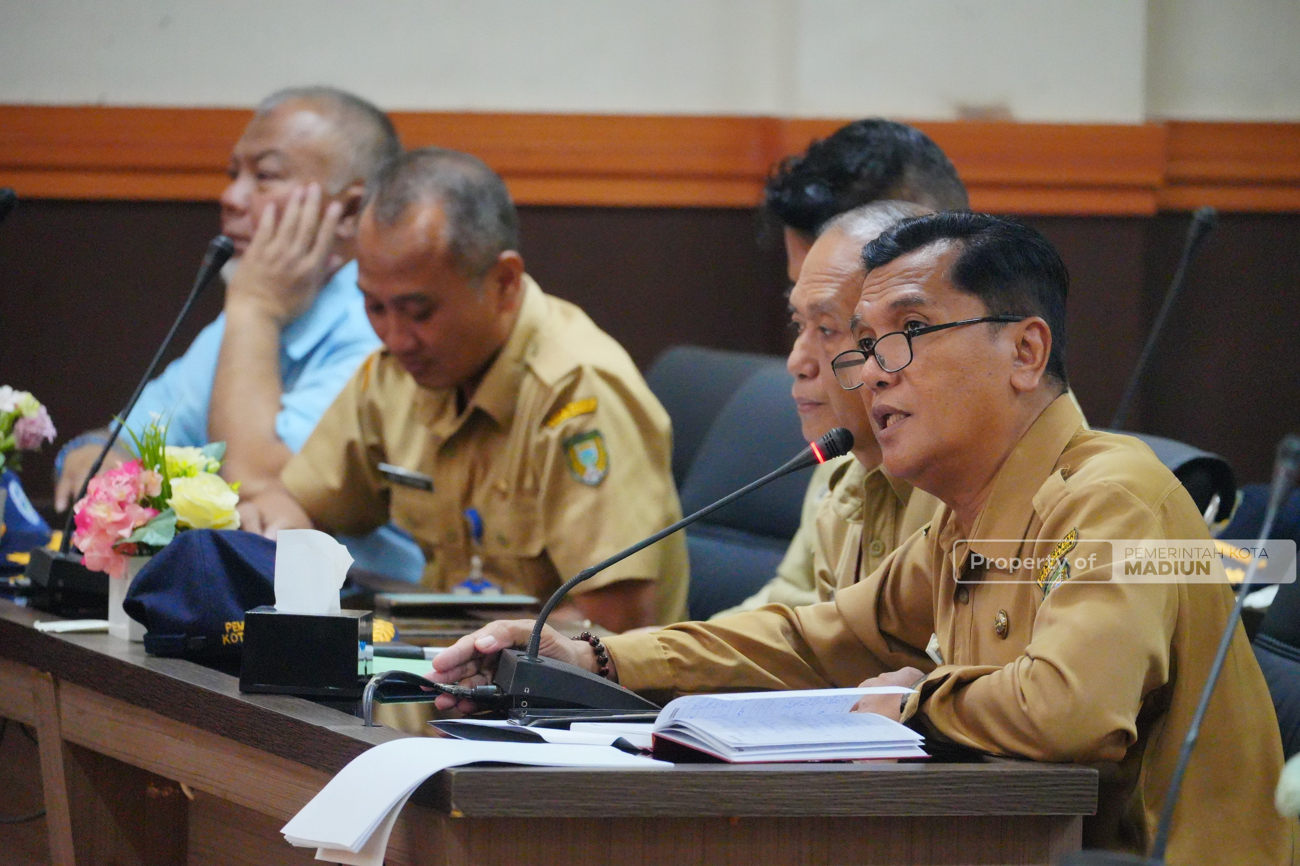 Rapat Dinas Pejabat, Plt Wali Kota Madiun Minta OPD Konsisten Eksekusi Program dan Rencana Kerja