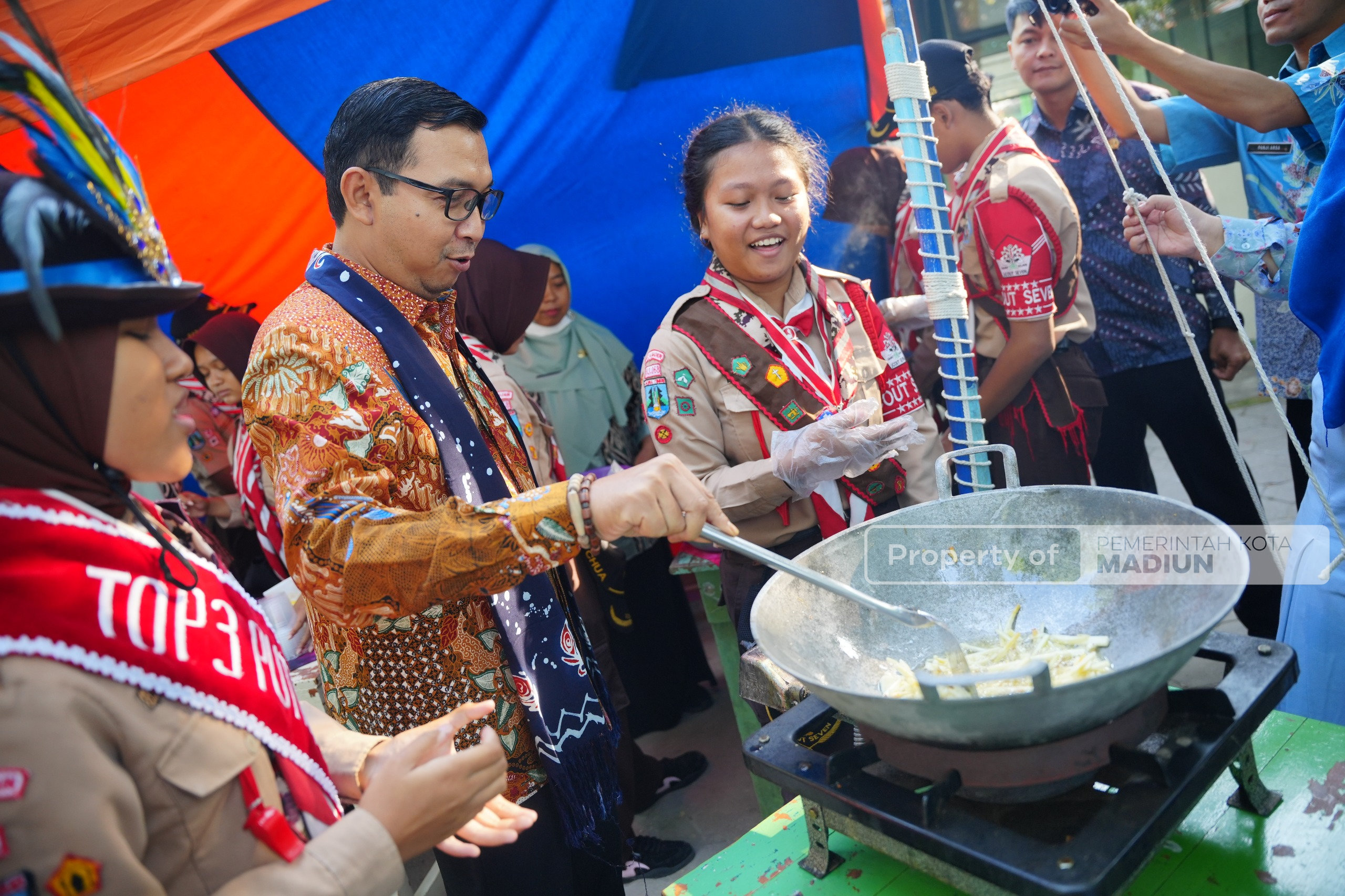 Isi Materi MPLS di SMP 7, Plt Wali Kota Tanamkan Nilai Antikorupsi dan Semangat menggapai Mimpi