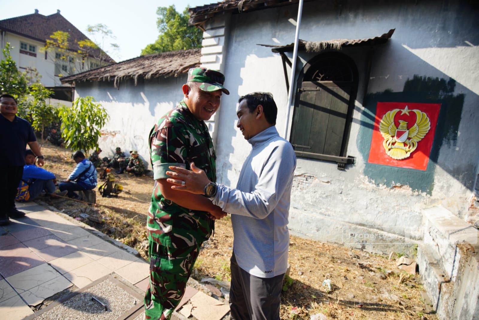 Pemkot-TNI Kerja Bakti Bersihkan RTM, Bakal Dijadikan Tempat Wisata Sejarah