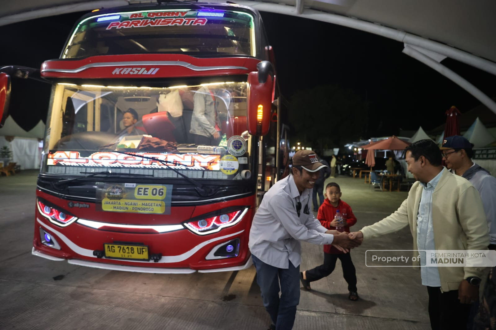 Pemudik Mulai Datang, Plt Wali Kota Sambut Ratusan Paguma dari Ibu Kota