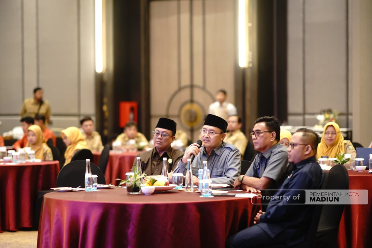 Evaluasi Kinerja dan Strategi Pelayanan, Wali Kota Madiun Dorong Keakuratan Data Kependudukan